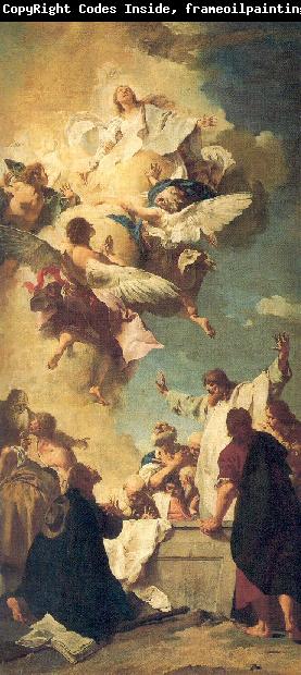 PIAZZETTA, Giovanni Battista The Assumption of the Virgin